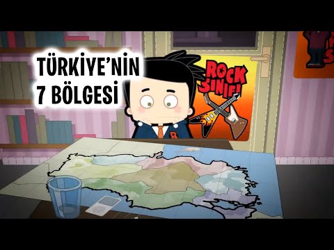 Türkiye'nin Yedi Bölgesi - Çocuk Şarkısı (Altyazılı)