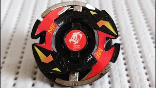 Beyblade Driger Mf Custom 3D Printed - Embly, Test Spin And Battle