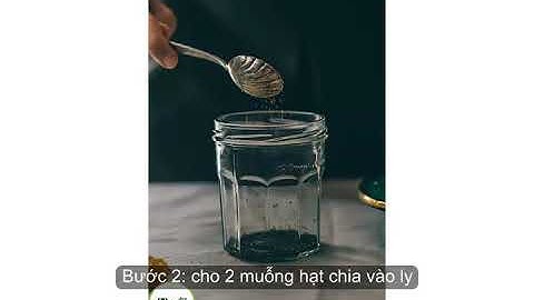 giảm cân an toàn với chanh và hạt chia
