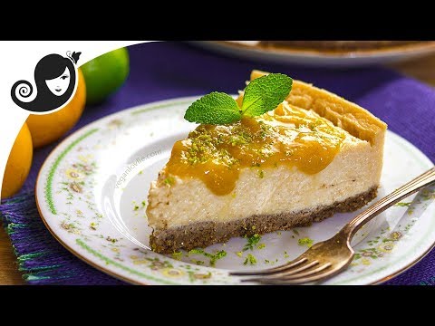 vegan-cheesecake-with-plum-compote-|-nut-free-soy-free-gluten-free-|-vegan-recipe