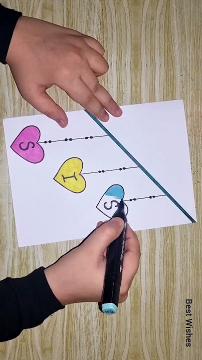 Kartu Ucapan Hari Kakak Buatan Tangan #shorts #sistersday #diy #sisters #greetingcard #youtubeshorts