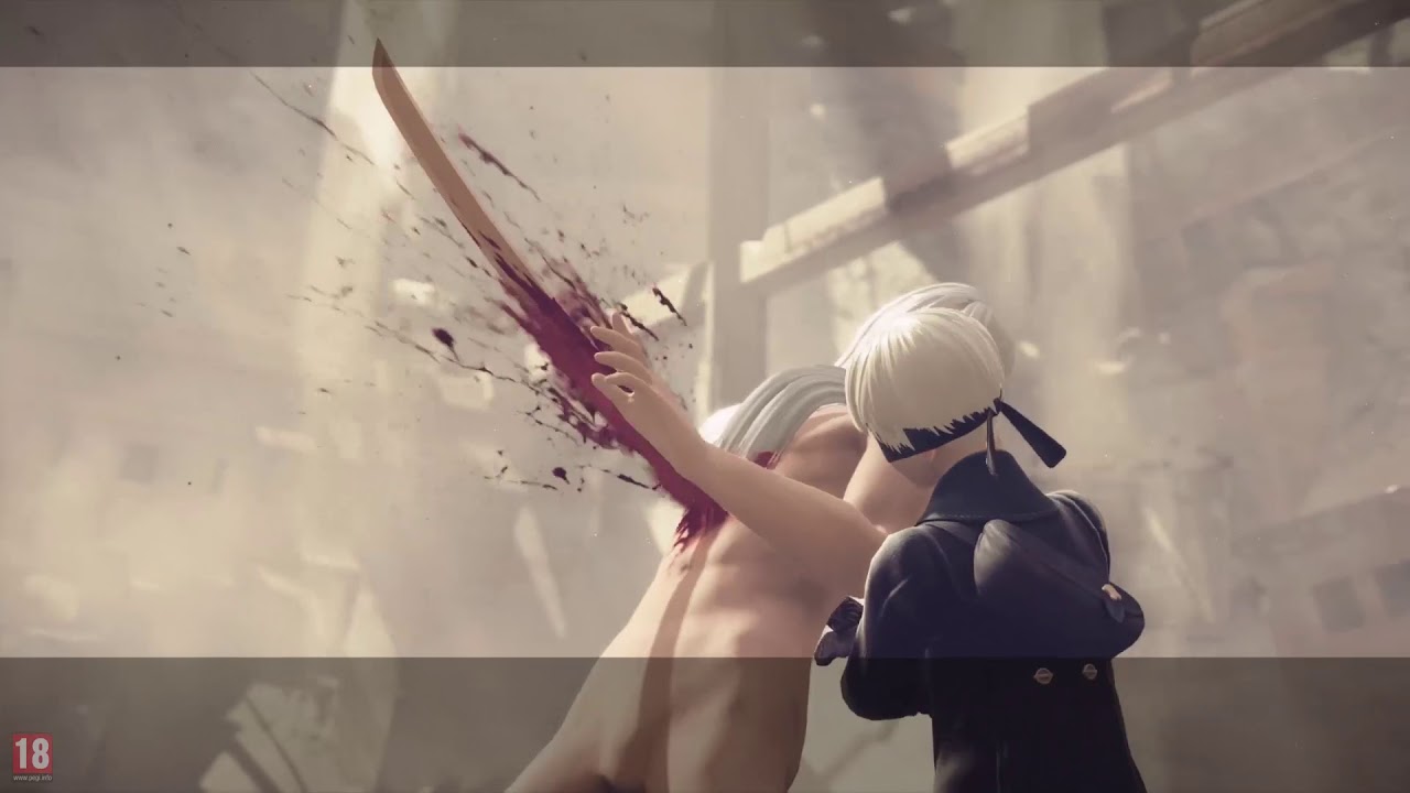 Naked nier automata Nier Automata