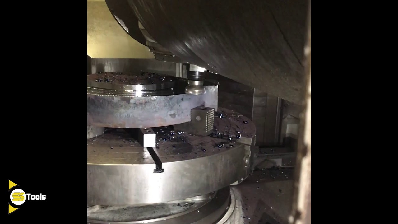 High Feed Milling 4140 HT Steel YouTube