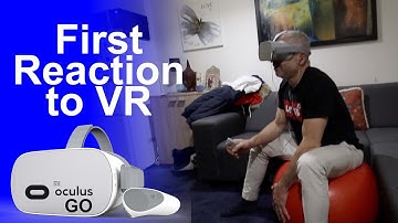 My Friend Tries VR for the First Time