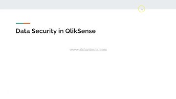 99 Data Security in QlikSense using Section Access