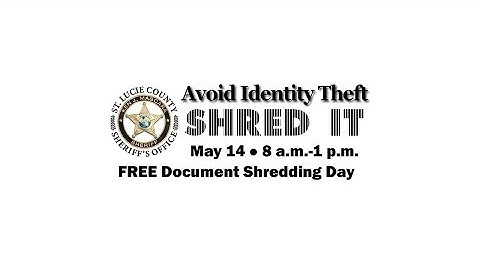 Avoid Identity Theft - Shred It
