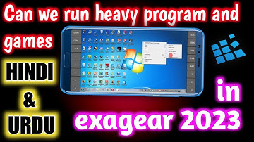🔥 Exageer mein heavy program ran kaise kare? || exagear android || exagear