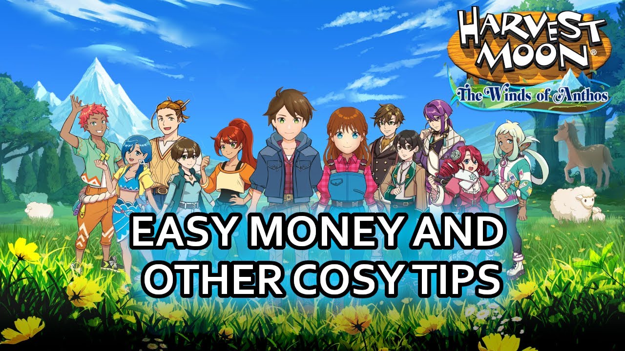Harvest Moon Winds of Anthos - Easy Money and other Cosy Tips. 