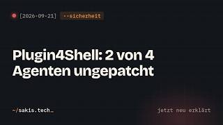 Plugin4Shell: Claude Code, Codex, Copilot, Gemini CLI – bist du betroffen