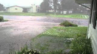 Rain and hail hits McCook