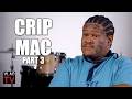 Crip Mac: I Have Permanent Injuries from Fighting Bloods, LA County Worse Than State Prison (Part 3)