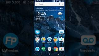 Freedompop OTT Free Talk and text app on Google play screenshot 1