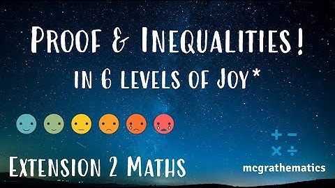 Proof and Inequalities Revision! | HSC Extension 2 Maths