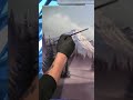 Let's Paint some Highlights onto our Trees with your #PaintingPal #paintwithjosh #bobross #shorts