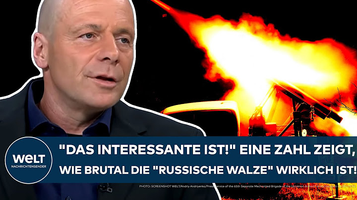 UKRAINE-KRIEG: "Das Interessante ist" Eine Zahl zeigt, wie brutal die "russische Walze" wirklich ist