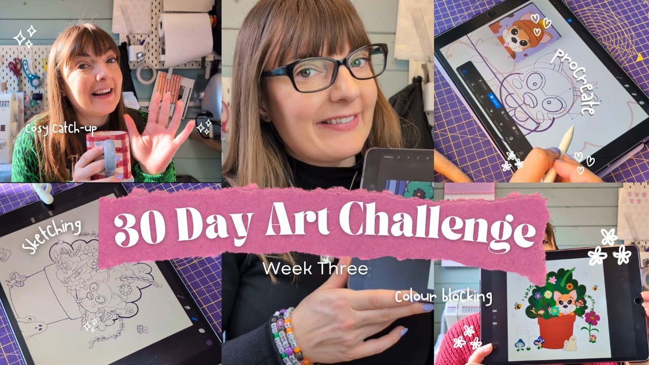 30 Day Art Challenge – Days 15-21 | Drawing for 30 Minutes Every Day ...