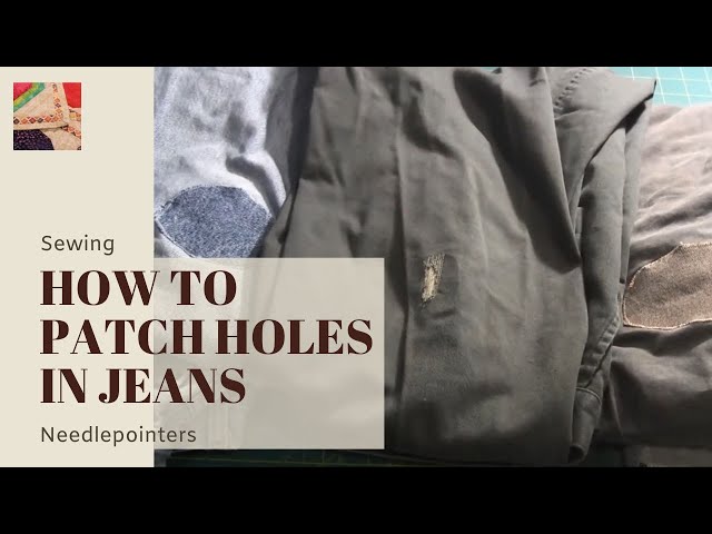 Find out how to fix a hole in your track pants / keep your track pants in  good shape 