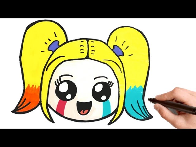 Como desenhar Alerquina Menina Kawaii ❤ Desenhos Kawaii - Desenhos para  Desenhar 