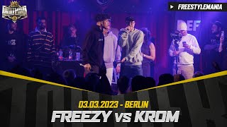 FREEZY VS KROM | Halbfinale [2/2] - TopTier Takeover Berlin: 03.03.23