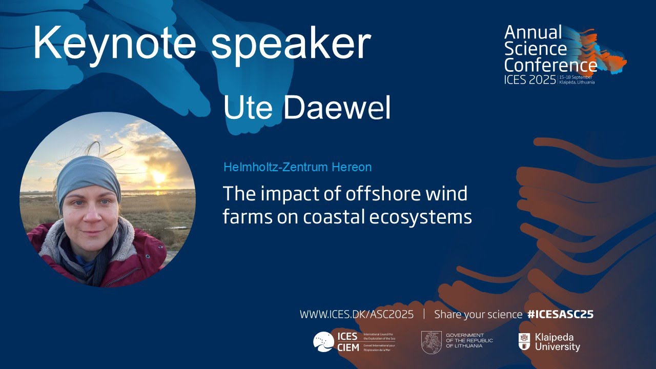 ICES ASC 2025 Keynote Ute Daewel