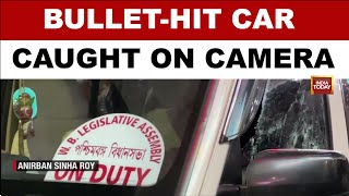 Bengal Violence: Bullet-Riddled Car Of Suvendu’s Aide Chandranath Rath Seen Outside Hospital