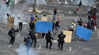 L'UE condamne la répression des manifestations en Colombie