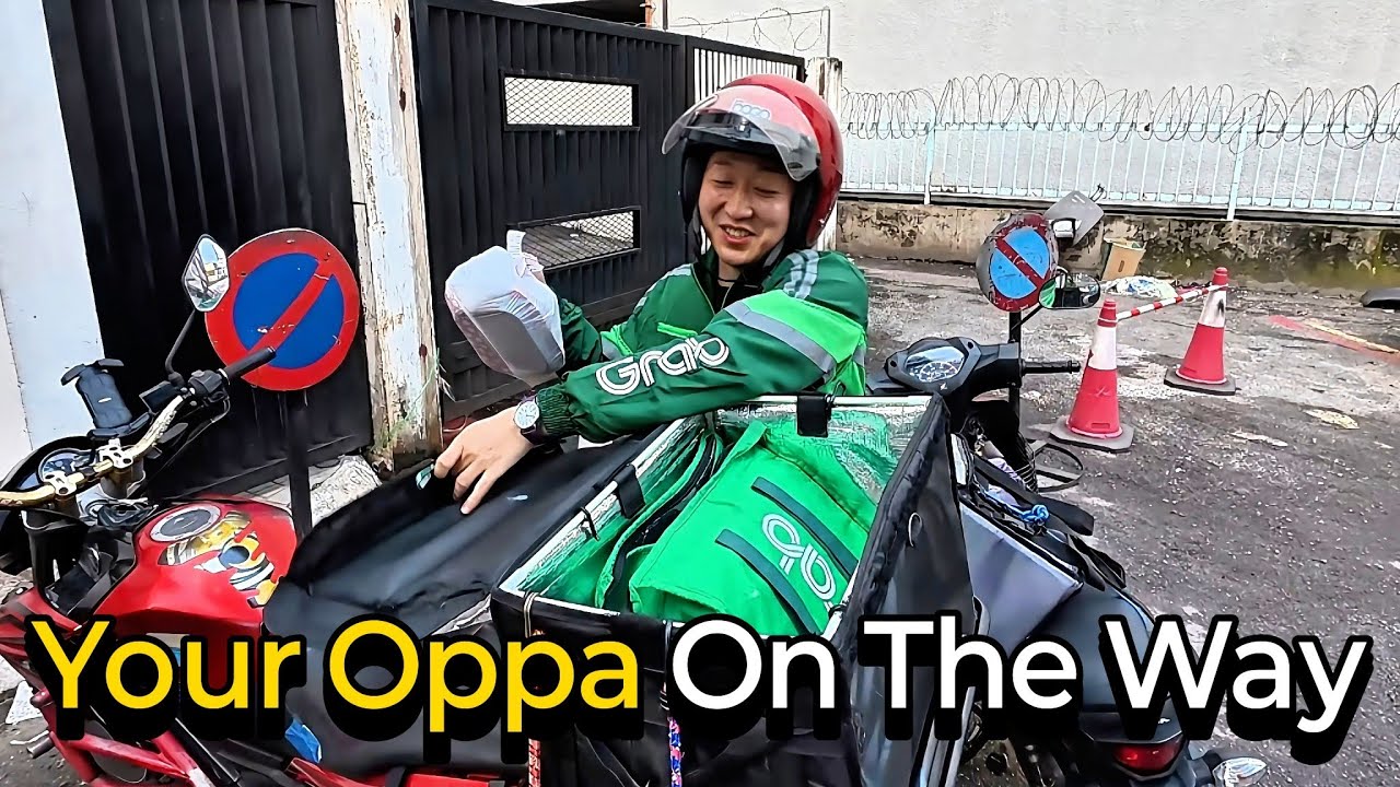 Корейский курьер в Малайзии доставит вам еду