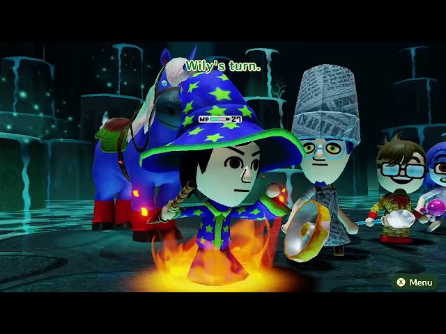 miitopia demo | Mage abillity | Explosion