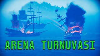 20 KİŞİ (5 GEMİ) PvP ATMAK! Arena Filosu Nedir? Nasıl Yapılır? - Turnuva | Sea of Thieves - Türkçe screenshot 2