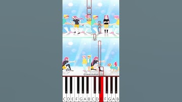 Hugging Cat Huntrix and Saja Boys | Kpop Demon Hunters (@tieanimation) - Octave Piano Tutorial