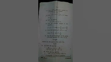 PDE (core 7) for bsc math students