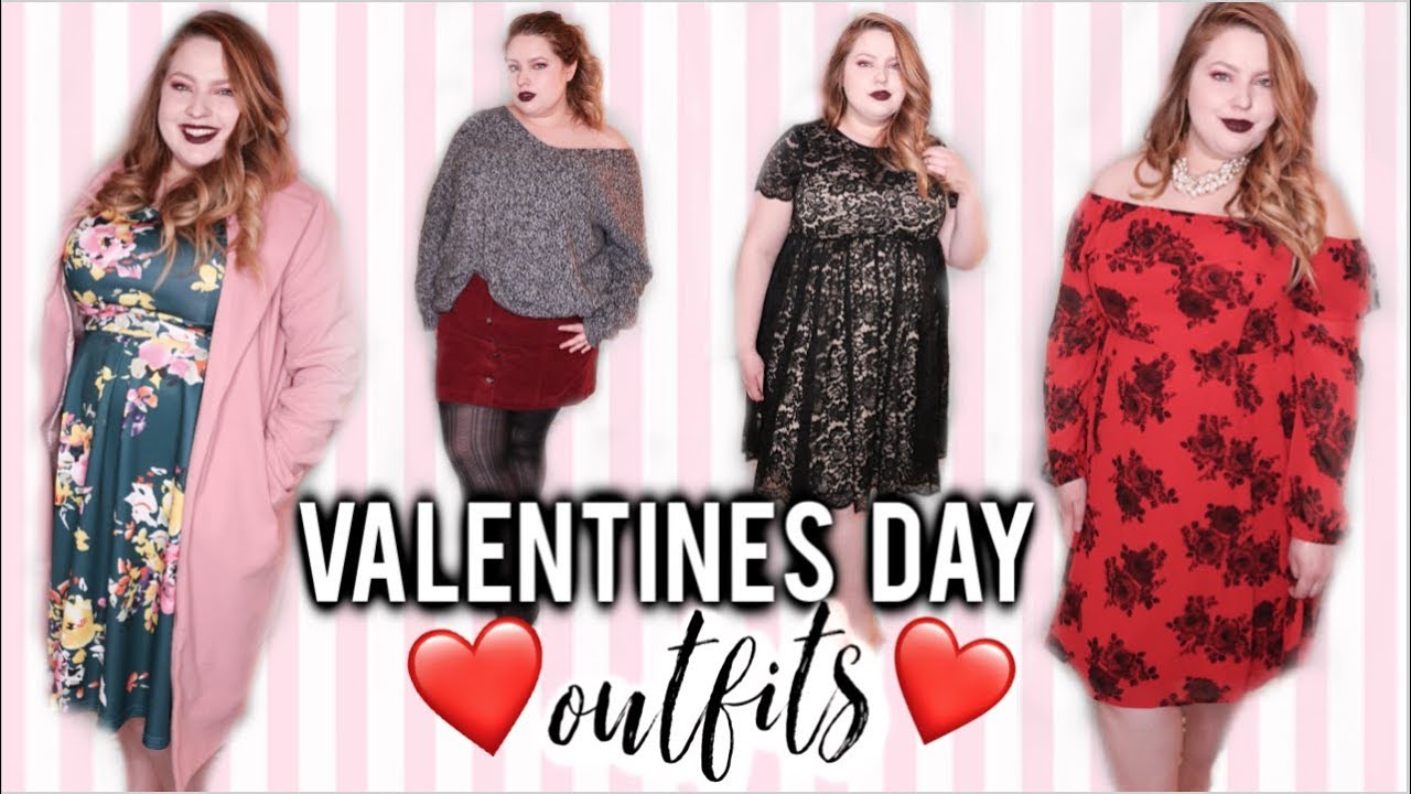 LAST MINUTE VALENTINE'S DAY OUTFIT IDEAS Plus Size Try On Lookbook