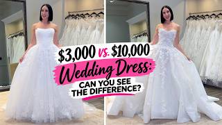 $3,000 vs $10,000 Wedding Dress: Can You Tell the Difference?