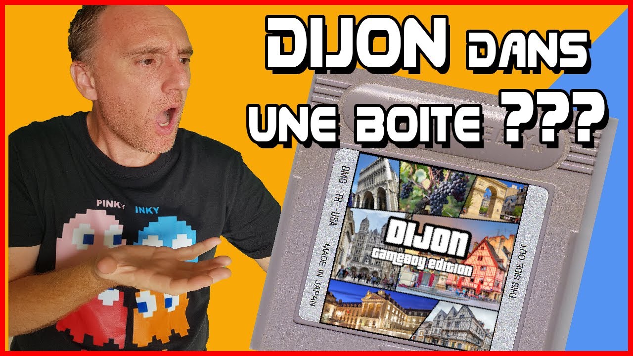 Dijon GameBoy, la fusion entre la ville et la console légendaire !"