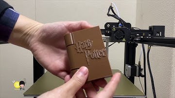 Harry Potter Open Book with 3D printing