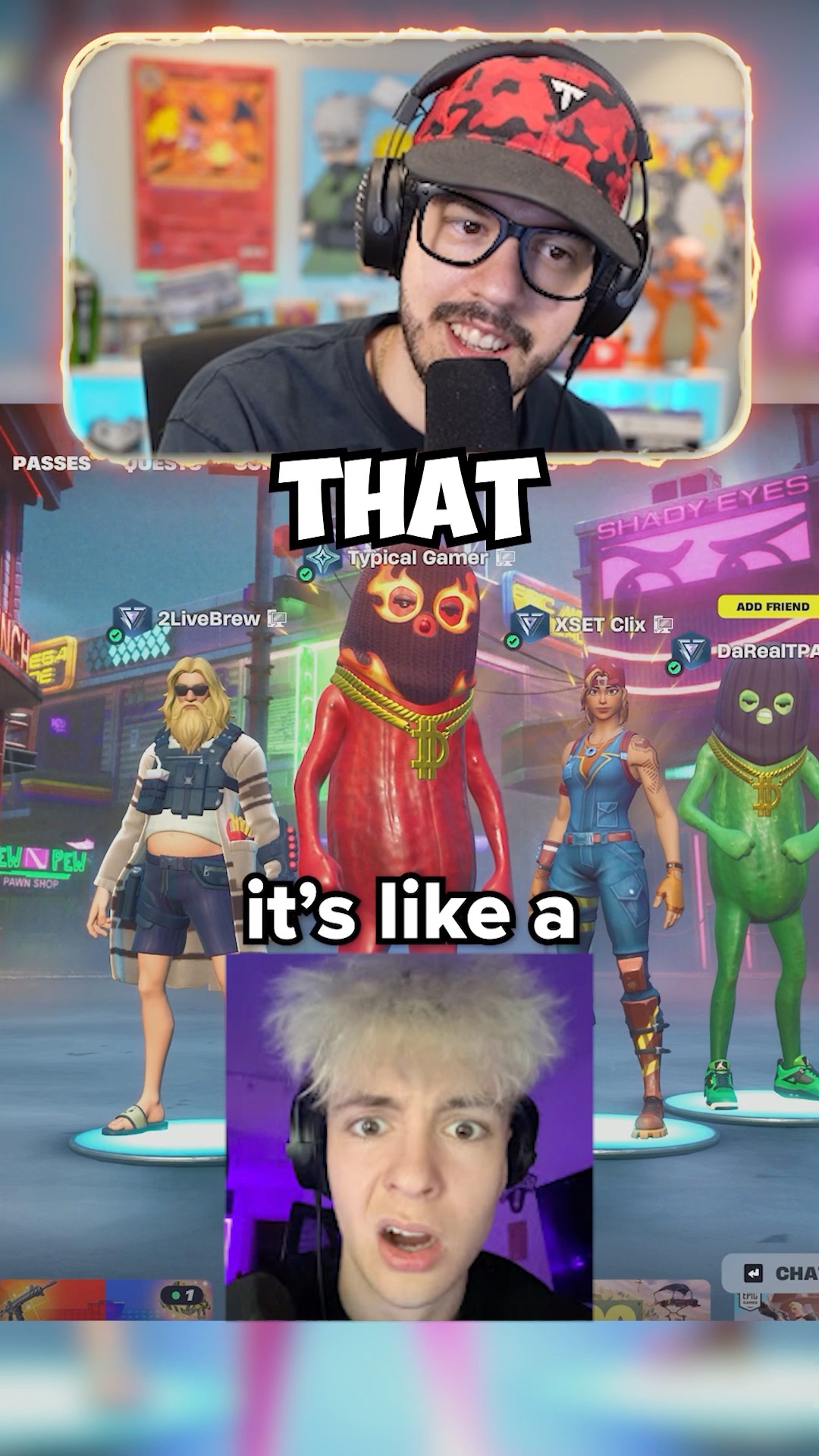 Clix said WHAT?!