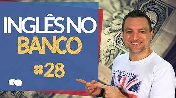 Como escreve o nome banco em inglês?