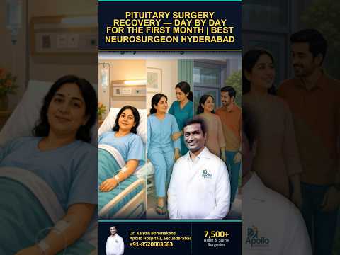 Pituitary Surgery Recovery — Day by Day for the First Month | Best Neurosurgeon Hyderabad