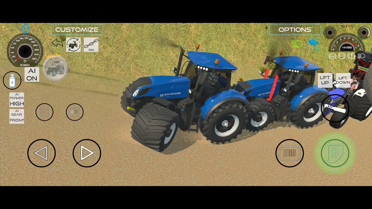 Swaraj 744 modify karne ki tractor ki video aur thodi ki trali jaane ki video 😱😱 video call like 🦬🦬