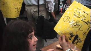 Jessa's Peace Lantern in Hiroshima - August 6, 2010
