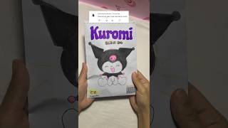 Kuromi blind bag! #diy #paper #craft #blindbag #cute #purple #kuromi