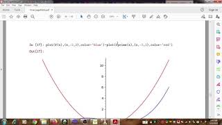 SAGEMATH Derivatives of Functions