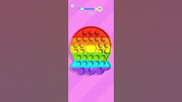 level 225  Pop It game simple dimple《Pop us game 》#shorts