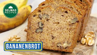 Easy Banana Bread Recipe | soft and moist 🍌💯 by Selmas Recipes 1,202 views 1 month ago 3 minutes, 44 seconds