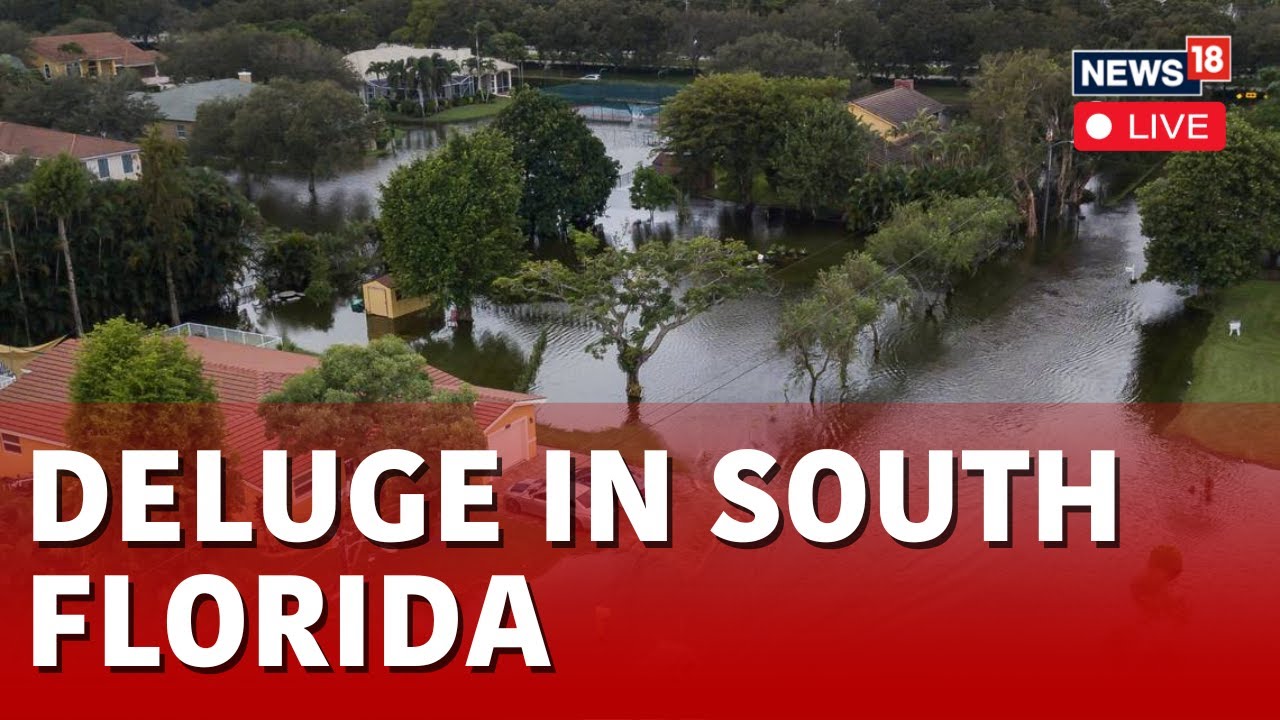 USA News Live South Florida Hit By Floods And Strong Winds LIVE