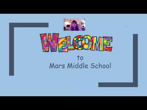 Mars Area Middle School - Sixth Grade/New Student Transition Program