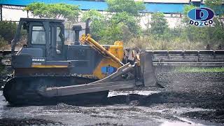 Shantui Sd32W Working In Coal Project.
