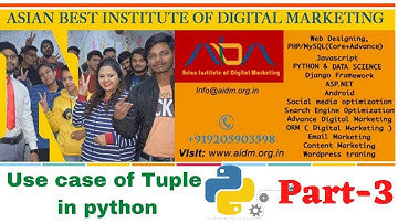 Use case of tuple in python part-3 | difference between list and tuple | python for beginners