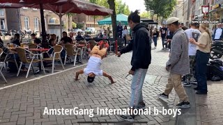 AmsterGang - International b-boys breakdancing the streets of Amsterdam - Smokers Guide TV