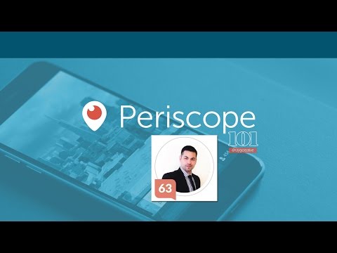 EP 16:Periscope 101 - How To Change Your Bio On Periscope (Tutorial)